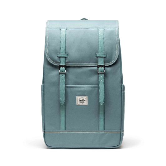 Pastel Adaçayı Herschel Retreat Su İtici Kumaş 16" Laptop Uyumlu Mıknatıslı Kapama Sırt Çantası, 23 L