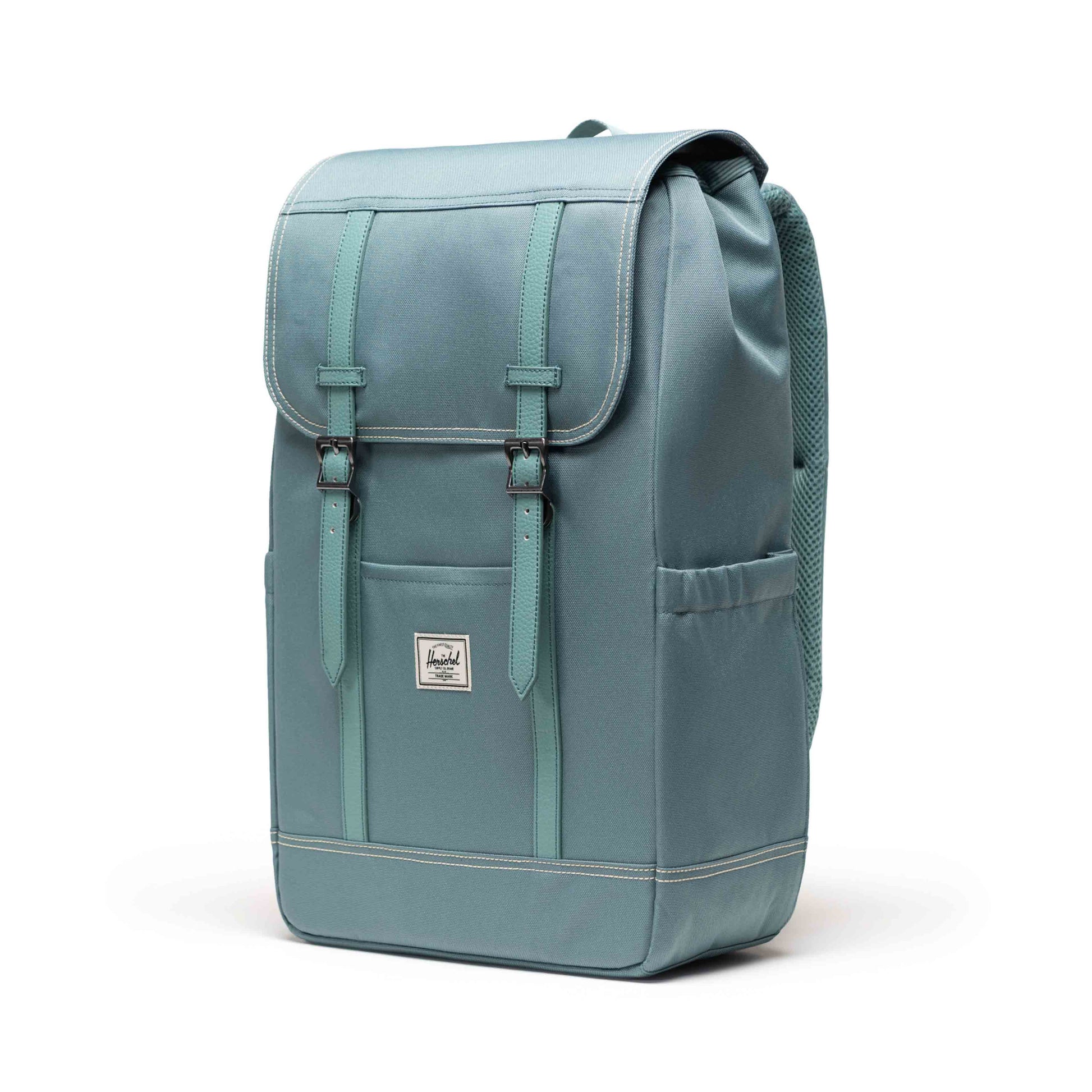 Pastel Adaçayı Herschel Retreat Su İtici Kumaş 16" Laptop Uyumlu Mıknatıslı Kapama Sırt Çantası, 23 L