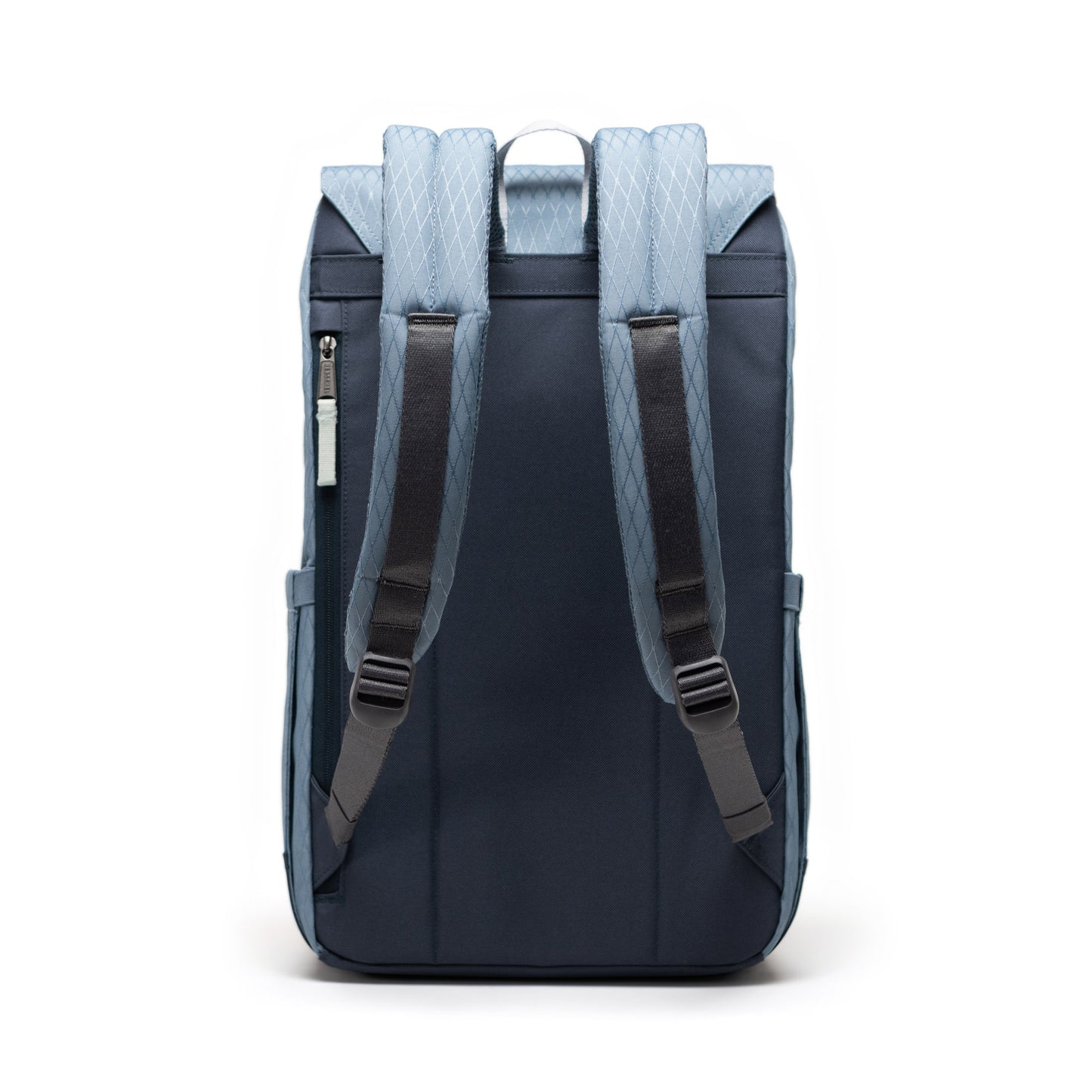 Elmas Dokulu Puslu Mavi Herschel Retreat Su İtici Kumaş 16" Laptop Uyumlu Mıknatıslı Kapama Sırt Çantası, 23 L
