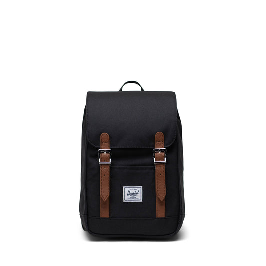 Siyah Herschel Retreat Mini Su İtici Kumaş Sırt Çantası, 10 L