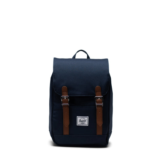 Lacivert Herschel Retreat Mini Su İtici Kumaş Sırt Çantası, 10 L