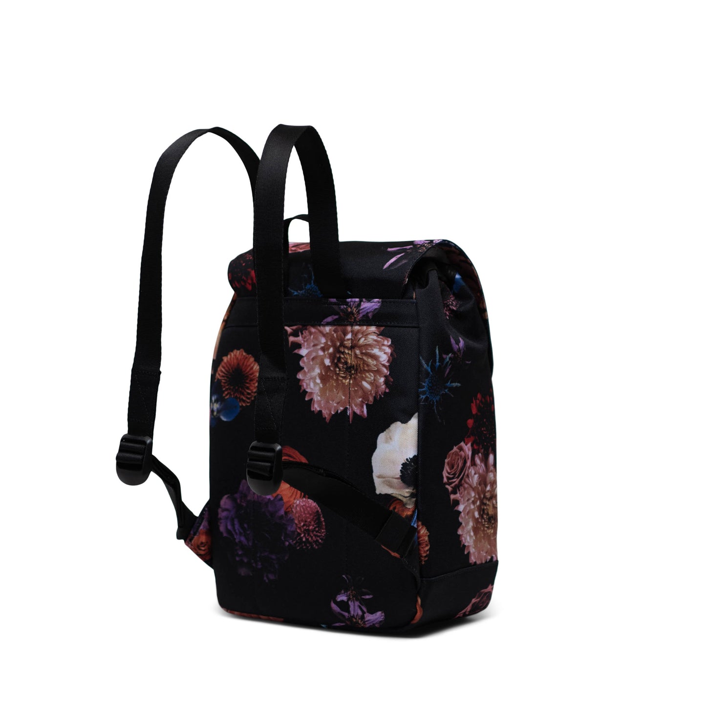 Retro Çiçekli Herschel Retreat Mini Su İtici Kumaş Sırt Çantası, 10 L