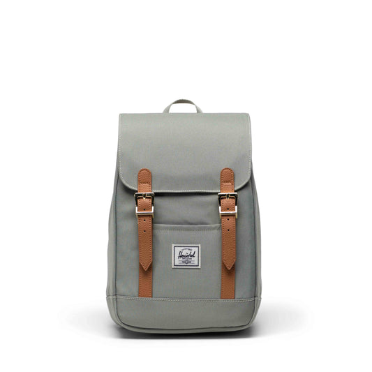 Puslu Yeşil Herschel Retreat Mini Su İtici Kumaş Sırt Çantası, 10 L