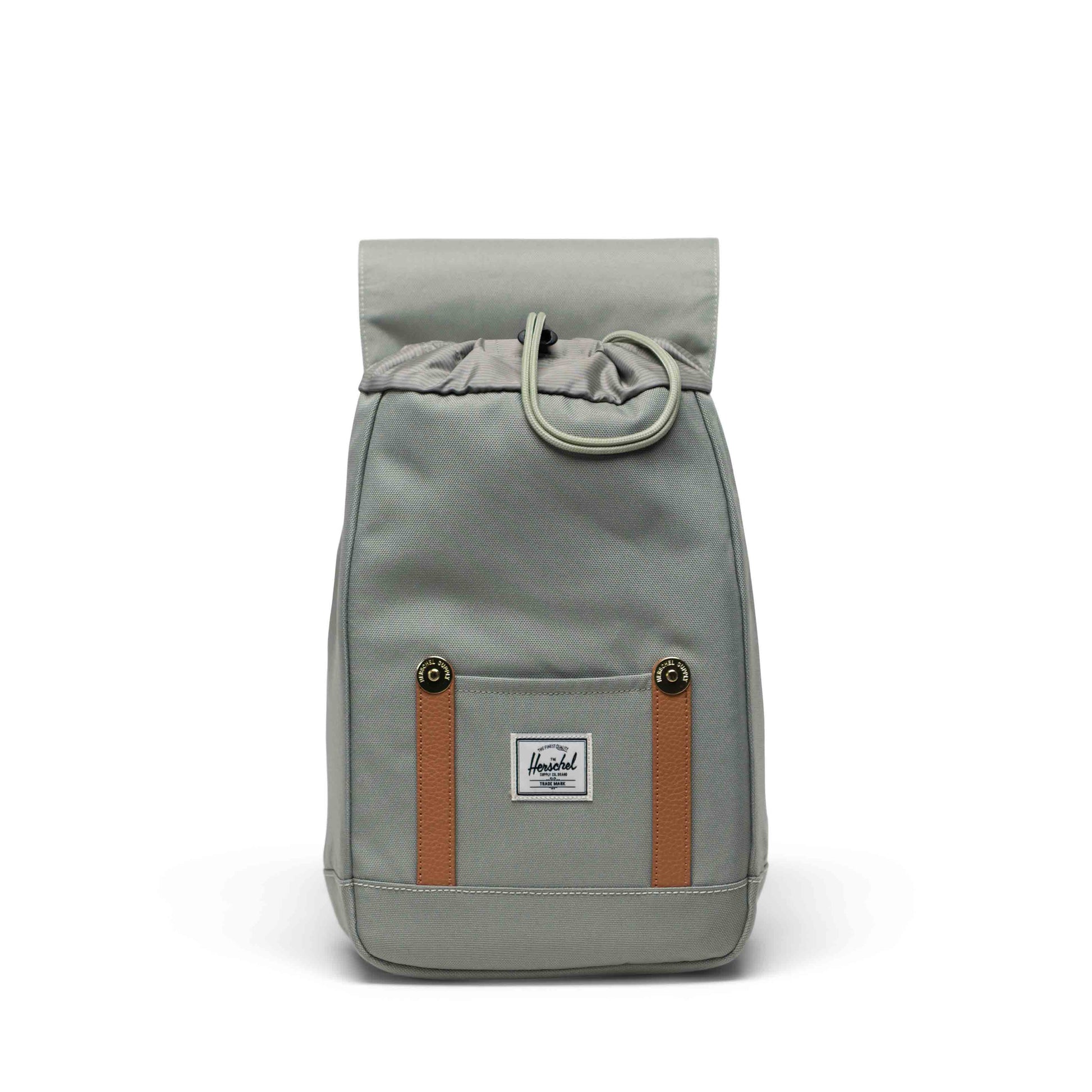 Puslu Yeşil Herschel Retreat Mini Su İtici Kumaş Sırt Çantası, 10 L