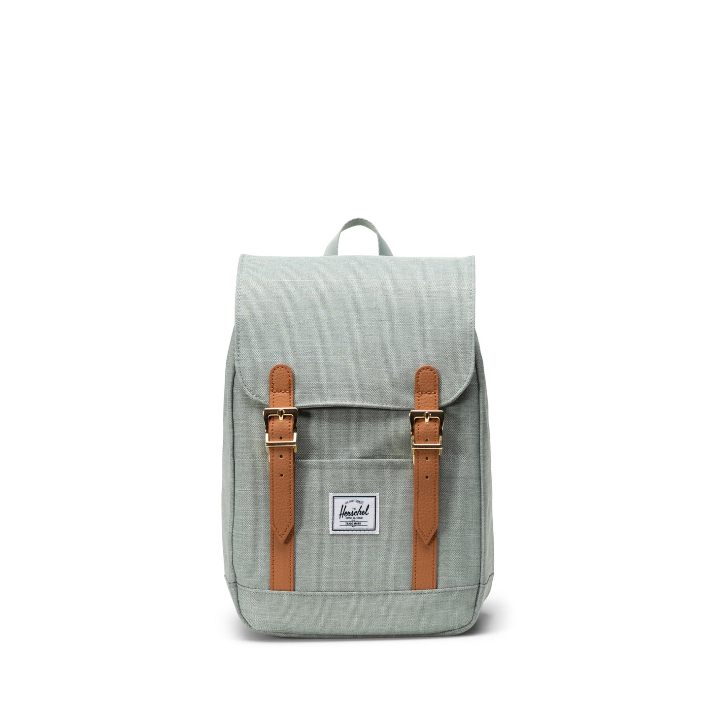 Kırçıllı Mint Yeşili Herschel Retreat Mini Su İtici Kumaş Sırt Çantası, 10 L