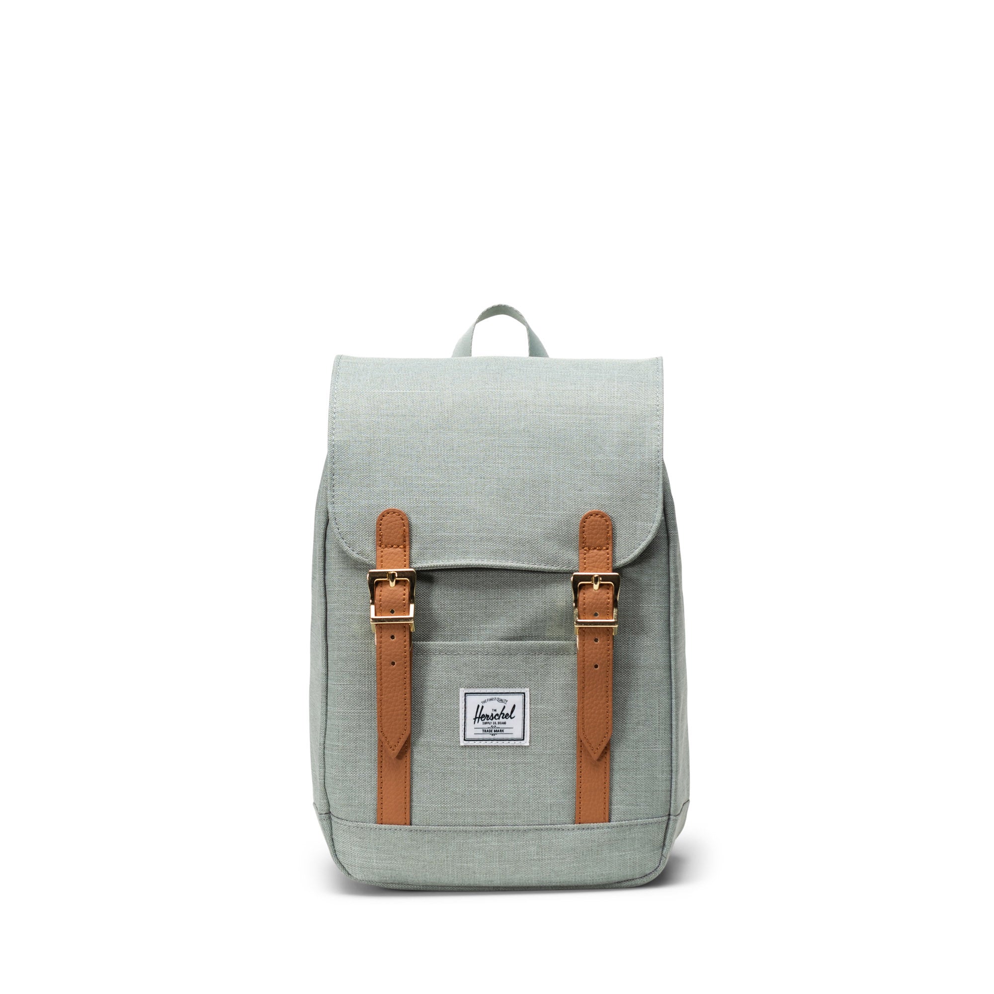 Kırçıllı Mint Yeşili Herschel Retreat Mini Su İtici Kumaş Sırt Çantası, 10 L