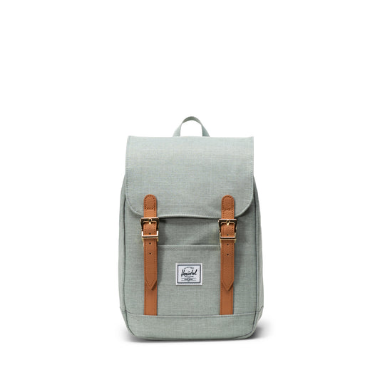 Kırçıllı Mint Yeşili Herschel Retreat Mini Su İtici Kumaş Sırt Çantası, 10 L
