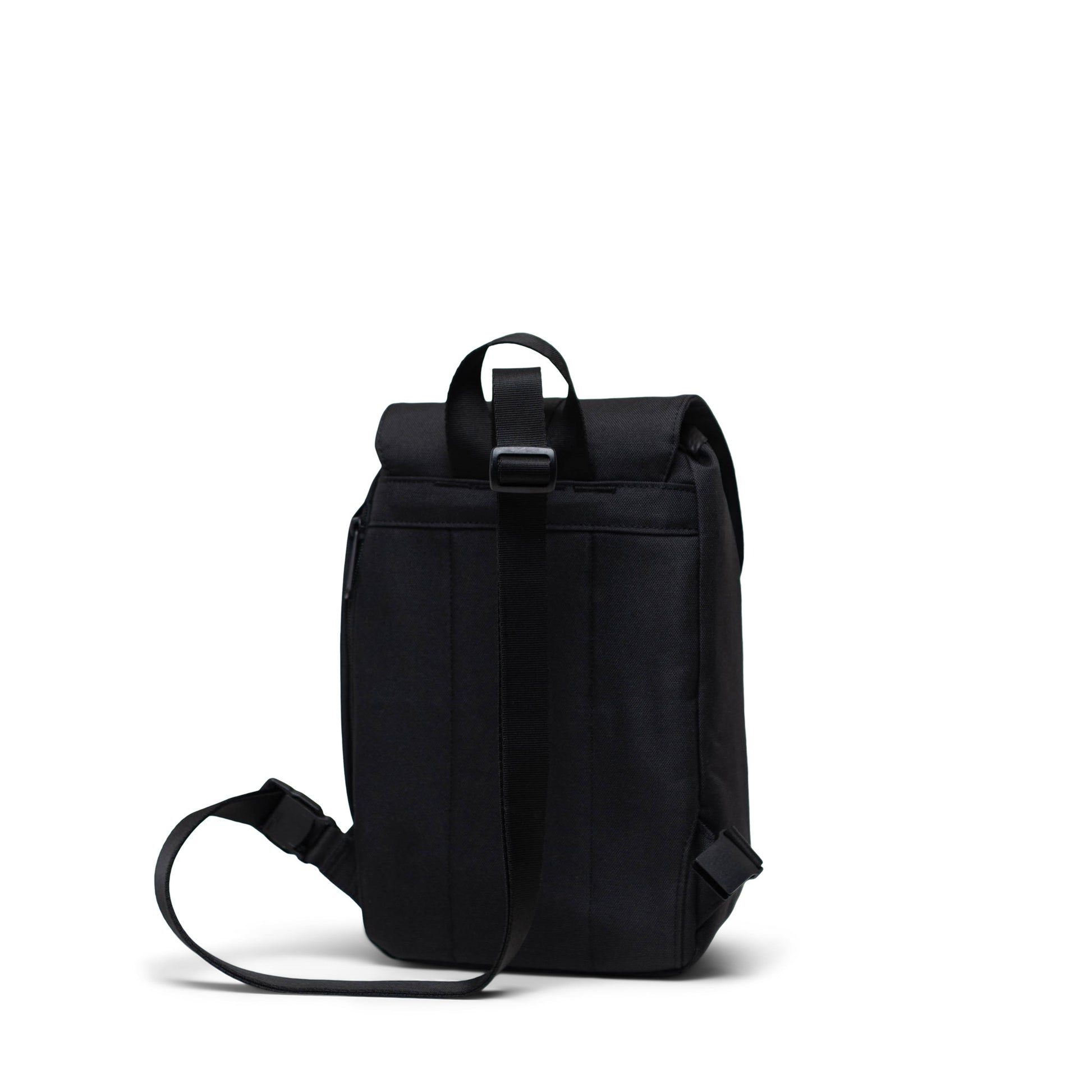 Siyah Herschel Retreat Sling Suya Dayanıklı Kumaş Mıknatıslı Kapama Çapraz Çanta, 5 L