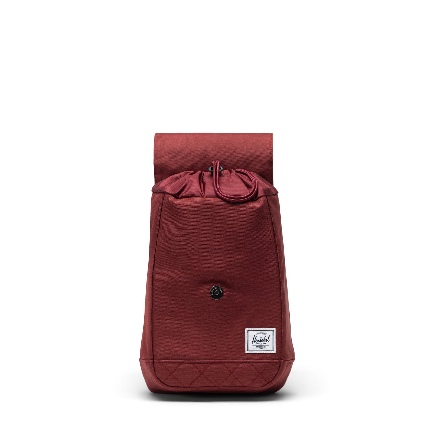 Mürdüm Kapitone Herschel Retreat Sling Suya Dayanıklı Kumaş Mıknatıslı Kapama Çapraz Çanta, 5 L