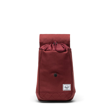 Mürdüm Kapitone Herschel Retreat Sling Suya Dayanıklı Kumaş Mıknatıslı Kapama Çapraz Çanta, 5 L