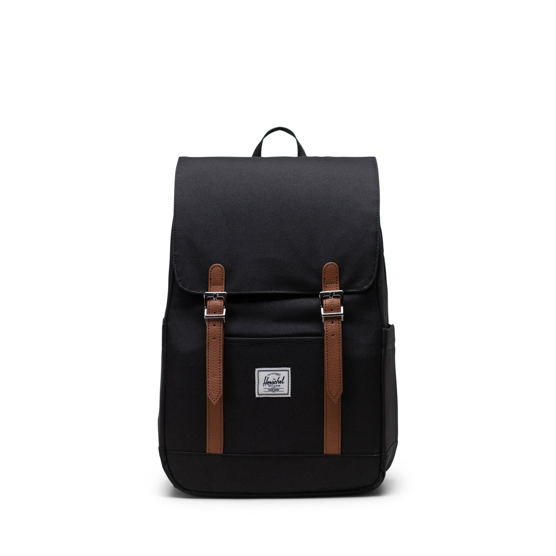Siyah Herschel Retreat Küçük Boy Su İtici Kumaş Sırt Çantası, 14" Laptop Uyumlu, 17 L