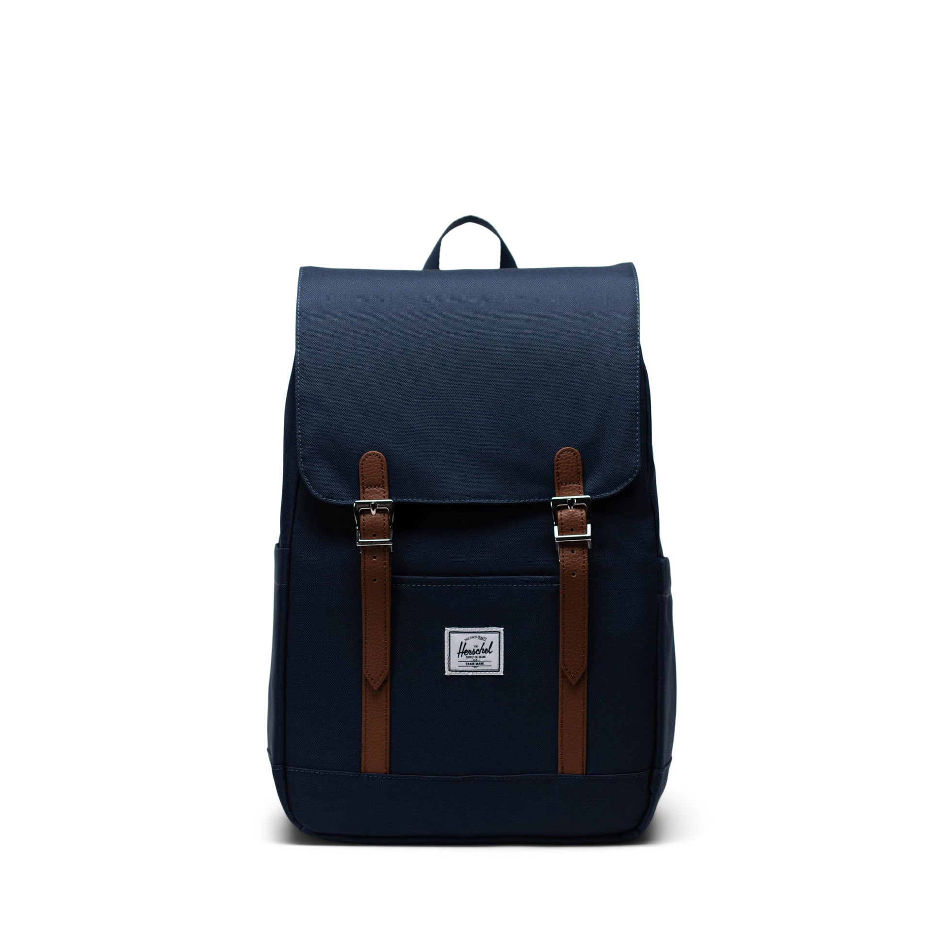 Lacivert Herschel Retreat Küçük Boy Su İtici Kumaş Sırt Çantası, 14" Laptop Uyumlu, 17 L