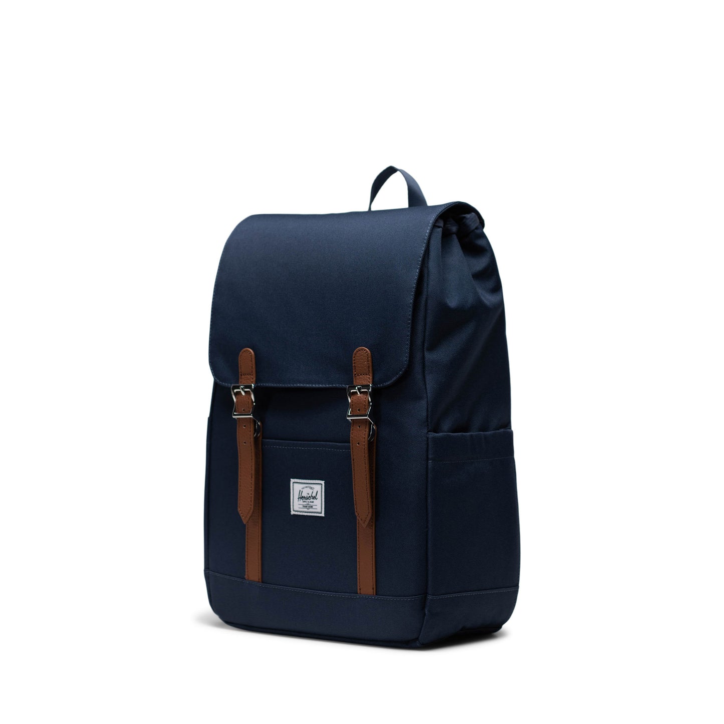 Lacivert Herschel Retreat Küçük Boy Su İtici Kumaş Sırt Çantası, 14" Laptop Uyumlu, 17 L