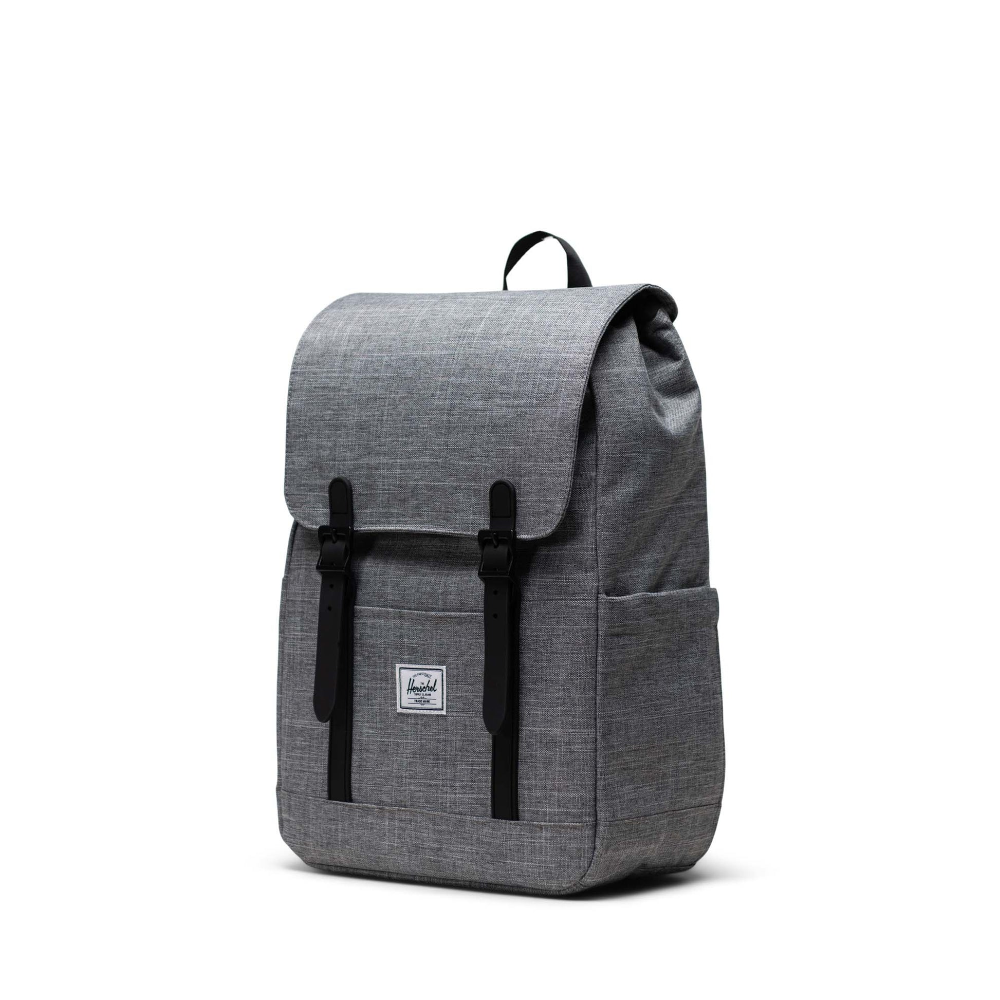 Kırçıllı Antrasit Herschel Retreat Küçük Boy Su İtici Kumaş Sırt Çantası, 14" Laptop Uyumlu, 17 L