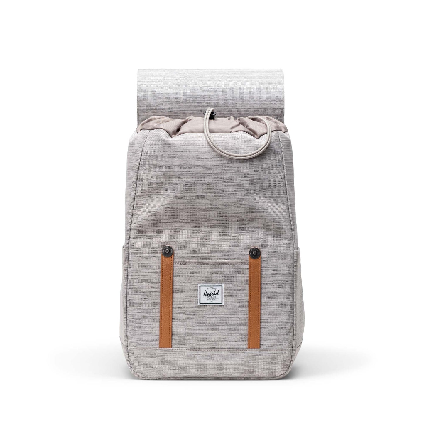 Kırçıllı Açık Gri Herschel Retreat Küçük Boy Su İtici Kumaş Sırt Çantası, 14" Laptop Uyumlu, 17 L