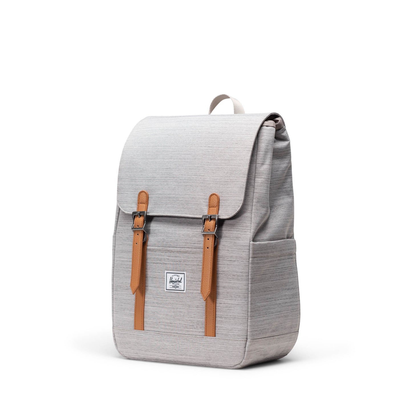 Kırçıllı Açık Gri Herschel Retreat Küçük Boy Su İtici Kumaş Sırt Çantası, 14" Laptop Uyumlu, 17 L