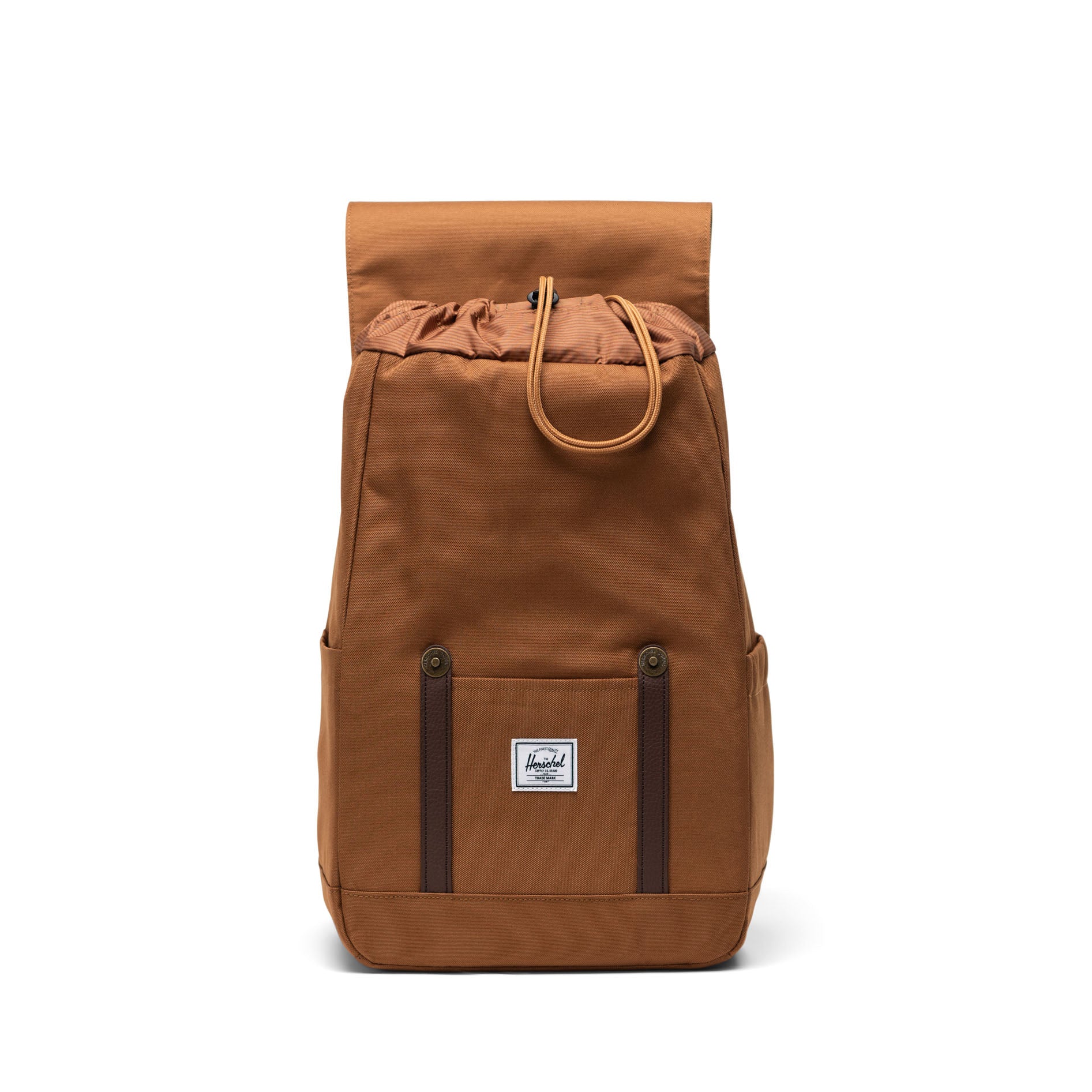 Taba Kahverengi Herschel Retreat Küçük Boy Su İtici Kumaş Sırt Çantası, 14" Laptop Uyumlu, 17 L