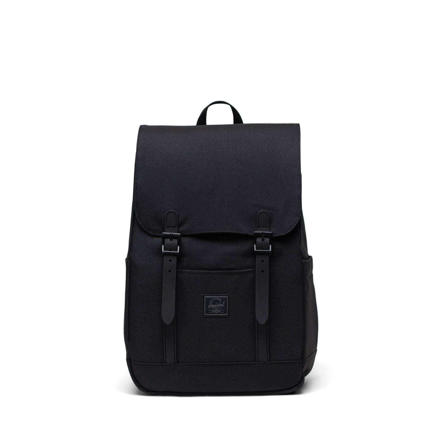 Siyah Tonal Herschel Retreat Küçük Boy Su İtici Kumaş Sırt Çantası, 14" Laptop Uyumlu, 17 L