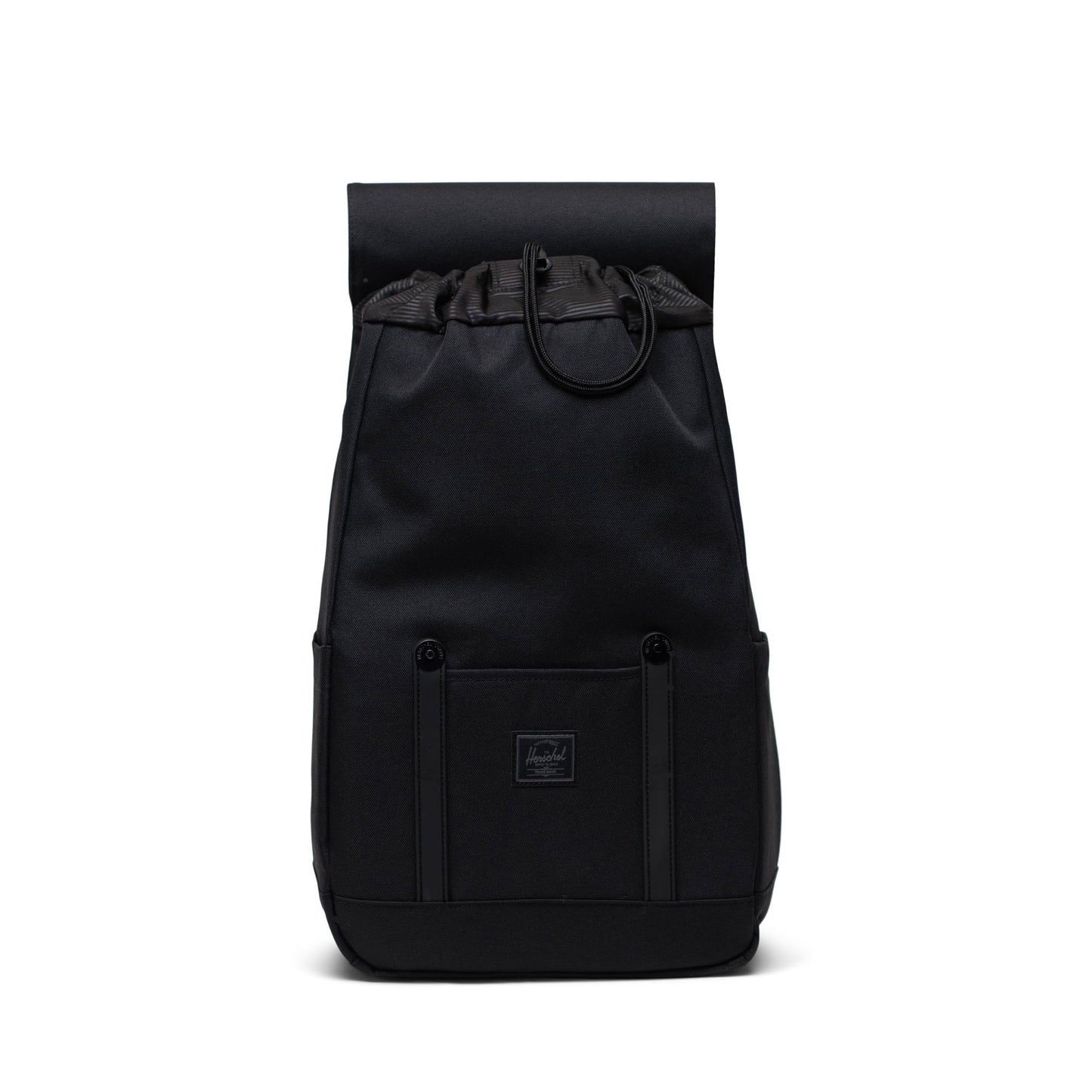 Siyah Tonal Herschel Retreat Küçük Boy Su İtici Kumaş Sırt Çantası, 14" Laptop Uyumlu, 17 L