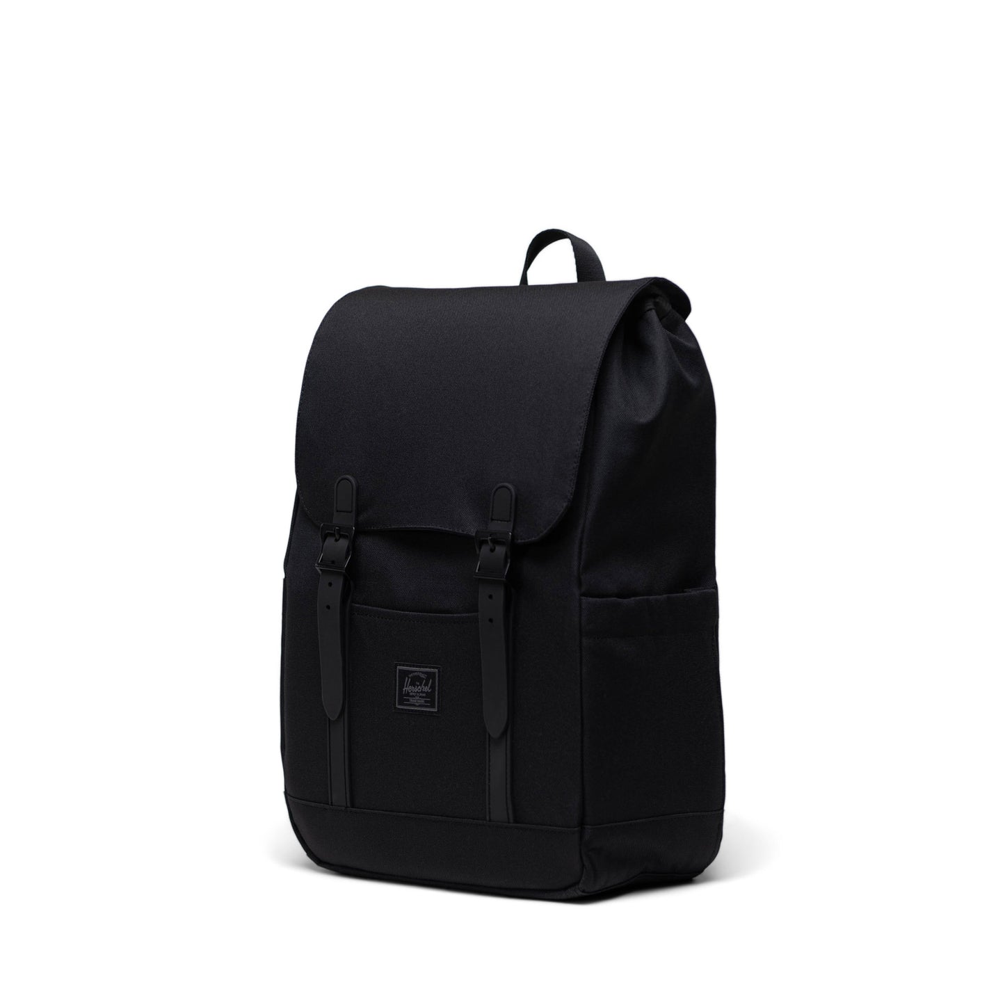 Siyah Tonal Herschel Retreat Küçük Boy Su İtici Kumaş Sırt Çantası, 14" Laptop Uyumlu, 17 L