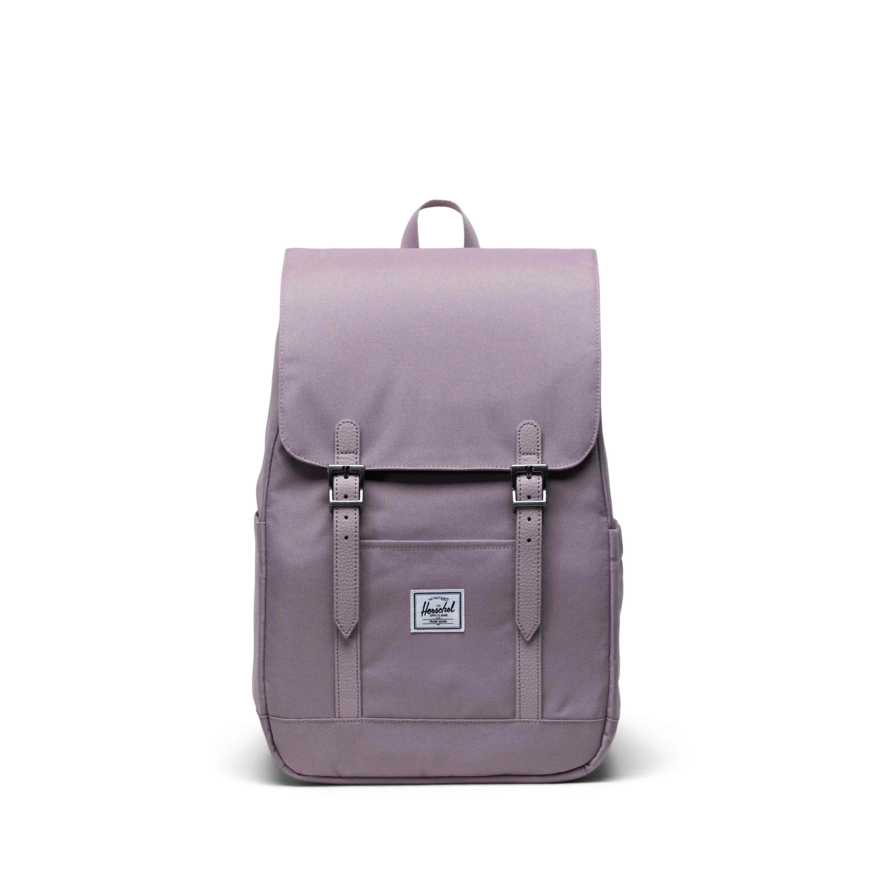 Kumlu Gri Herschel Retreat Küçük Boy Su İtici Kumaş Sırt Çantası, 14" Laptop Uyumlu, 17 L