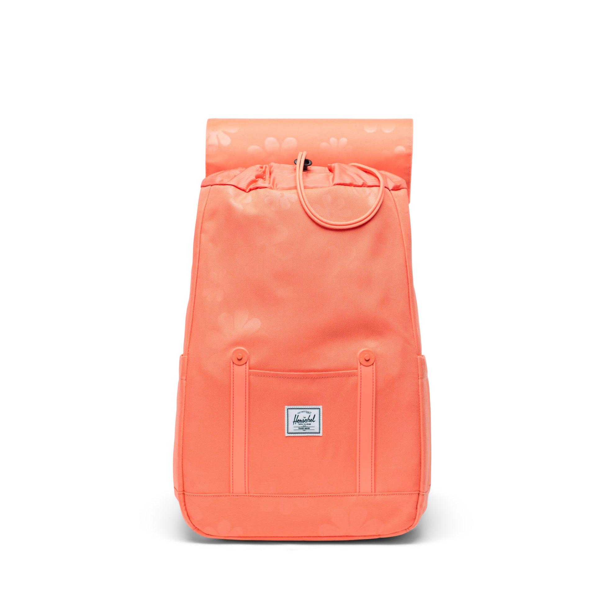 Güneş Mercanı Herschel Retreat Küçük Boy Su İtici Kumaş Sırt Çantası, 14" Laptop Uyumlu, 17 L