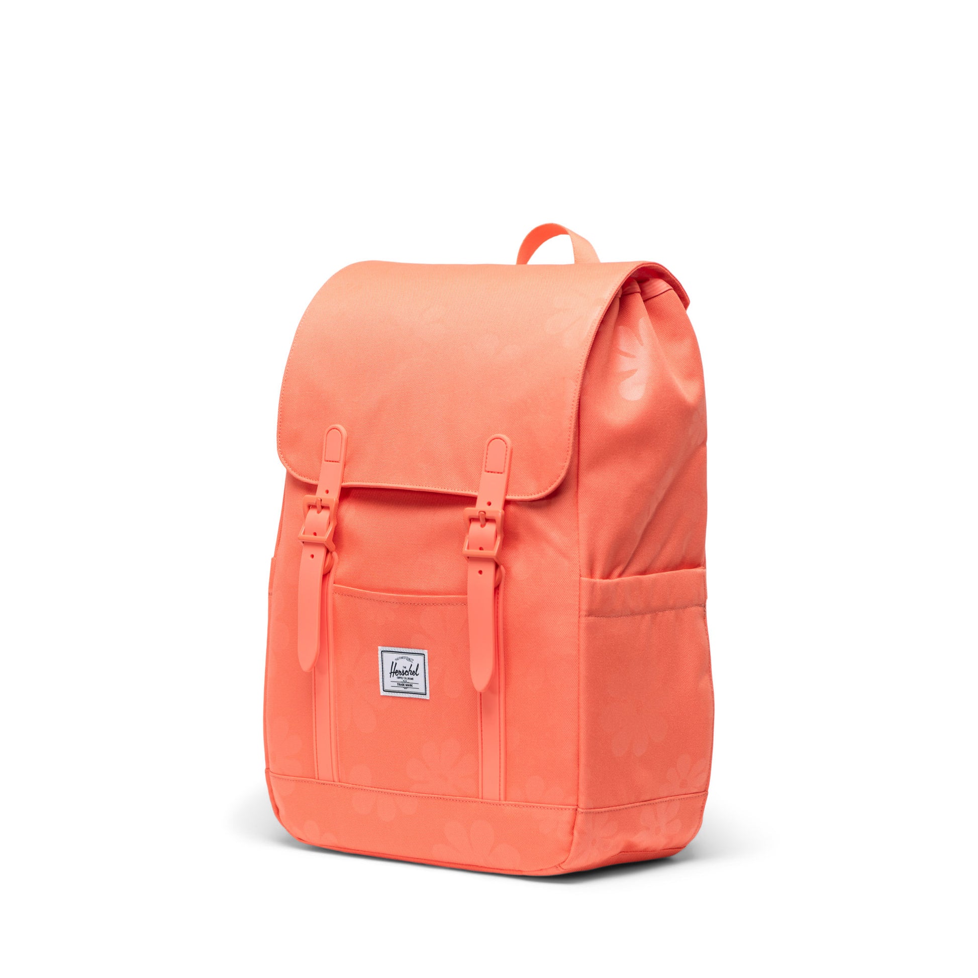 Güneş Mercanı Herschel Retreat Küçük Boy Su İtici Kumaş Sırt Çantası, 14" Laptop Uyumlu, 17 L