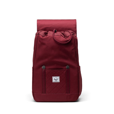 Mürdüm Kapitone Herschel Retreat Küçük Boy Su İtici Kumaş Sırt Çantası, 14" Laptop Uyumlu, 17 L