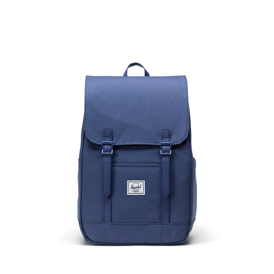 Denizci Mavisi Herschel Retreat Küçük Boy Su İtici Kumaş Sırt Çantası, 14" Laptop Uyumlu, 17 L