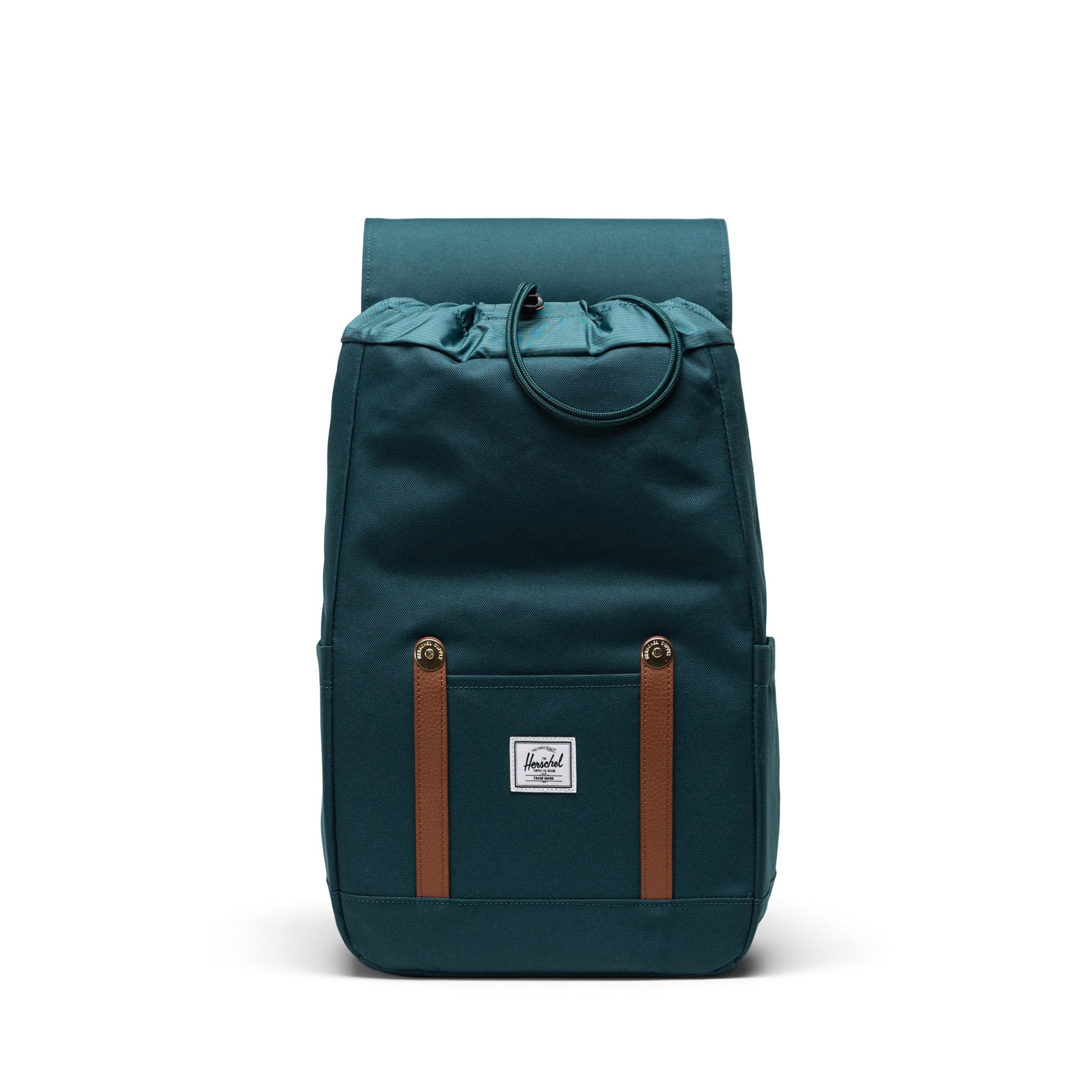 Petrol Mavisi Herschel Retreat Küçük Boy Su İtici Kumaş Sırt Çantası, 14" Laptop Uyumlu, 17 L