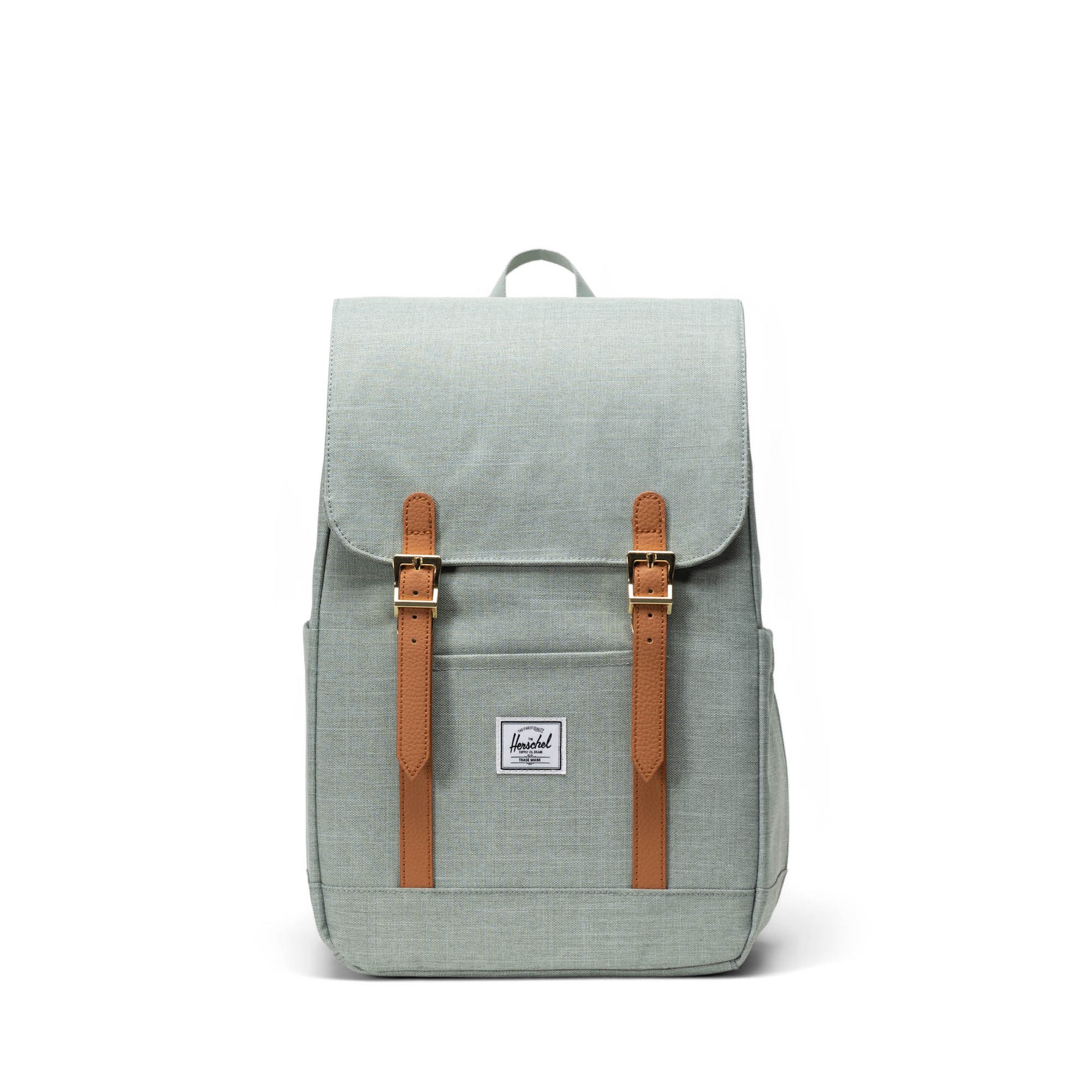 Kırçıllı Mint Yeşili Herschel Retreat Küçük Boy Su İtici Kumaş Sırt Çantası, 14" Laptop Uyumlu, 17 L
