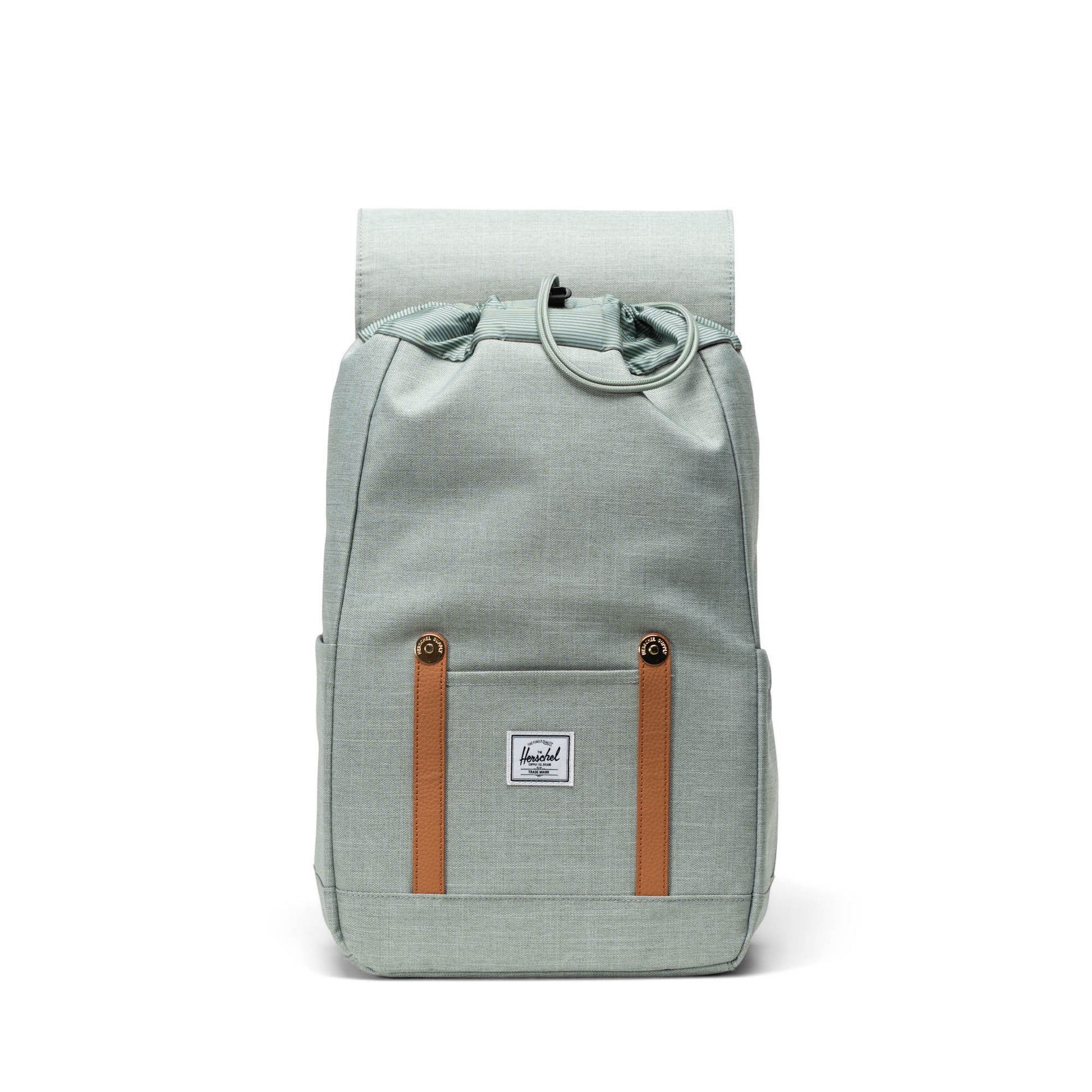 Kırçıllı Mint Yeşili Herschel Retreat Küçük Boy Su İtici Kumaş Sırt Çantası, 14" Laptop Uyumlu, 17 L