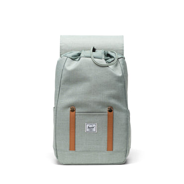 Kırçıllı Mint Yeşili Herschel Retreat Küçük Boy Su İtici Kumaş Sırt Çantası, 14" Laptop Uyumlu, 17 L