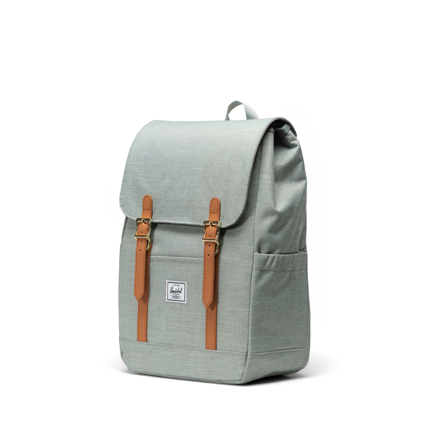 Kırçıllı Mint Yeşili Herschel Retreat Küçük Boy Su İtici Kumaş Sırt Çantası, 14" Laptop Uyumlu, 17 L
