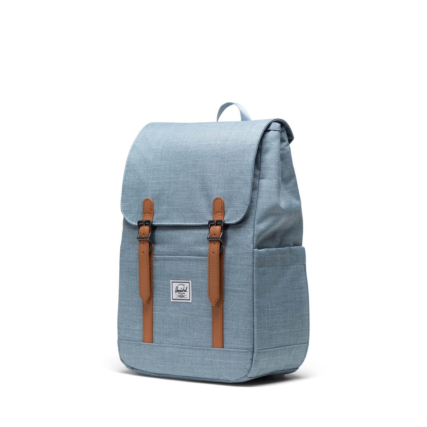 Kırçıllı Bebek Mavisi Herschel Retreat Küçük Boy Su İtici Kumaş Sırt Çantası, 14" Laptop Uyumlu, 17 L