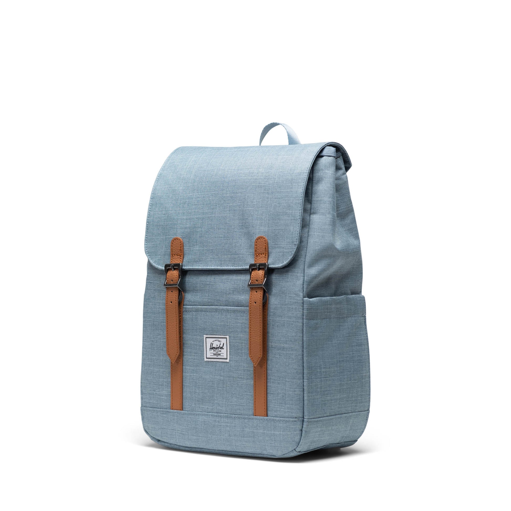 Kırçıllı Bebek Mavisi Herschel Retreat Küçük Boy Su İtici Kumaş Sırt Çantası, 14" Laptop Uyumlu, 17 L