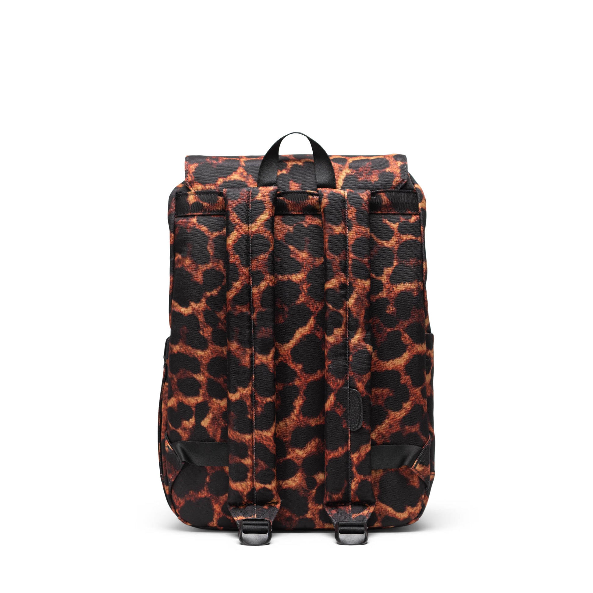 Dijital Leopar Herschel Retreat Küçük Boy Su İtici Kumaş Sırt Çantası, 14" Laptop Uyumlu, 17 L