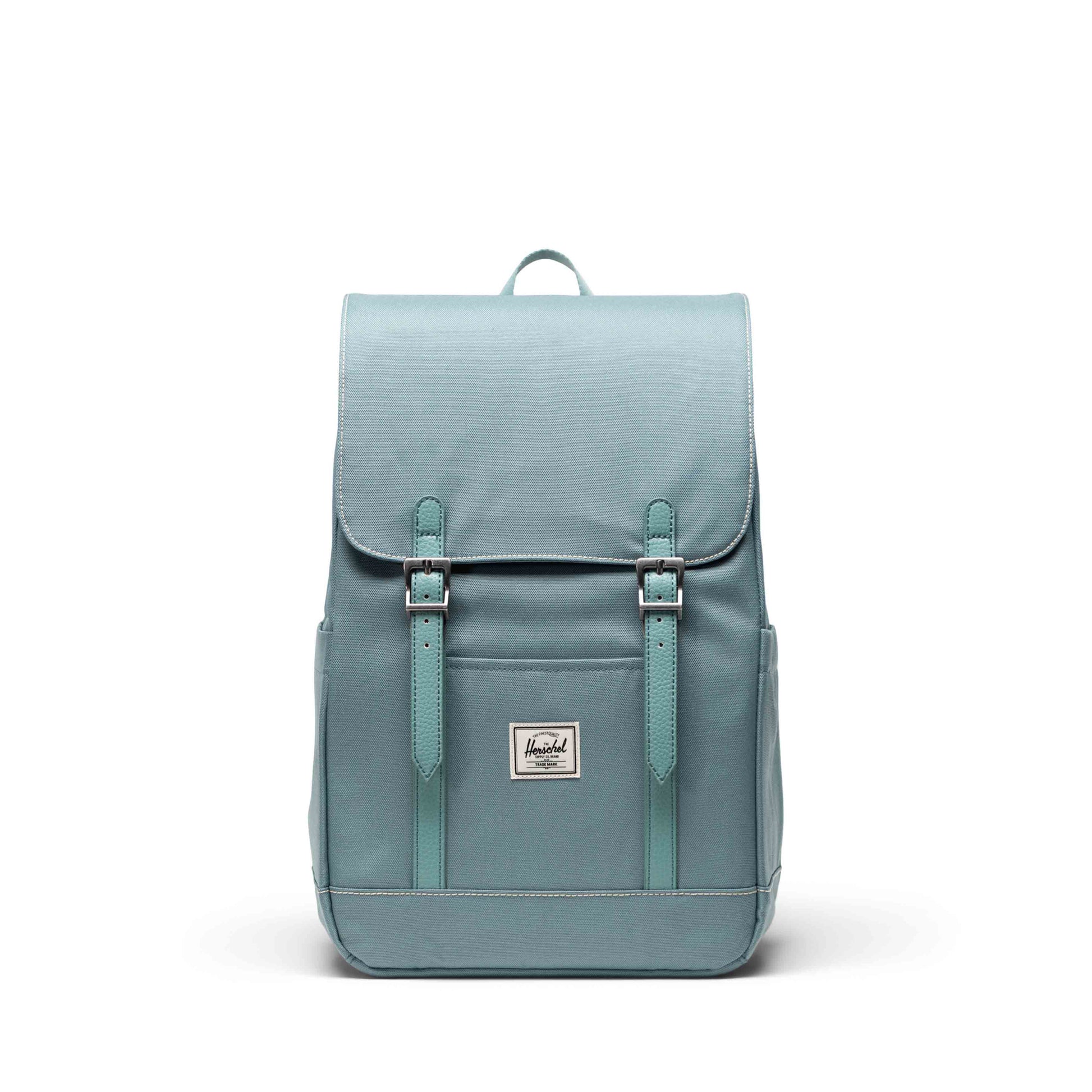 Pastel Adaçayı Herschel Retreat Küçük Boy Su İtici Kumaş Sırt Çantası, 14" Laptop Uyumlu, 17 L
