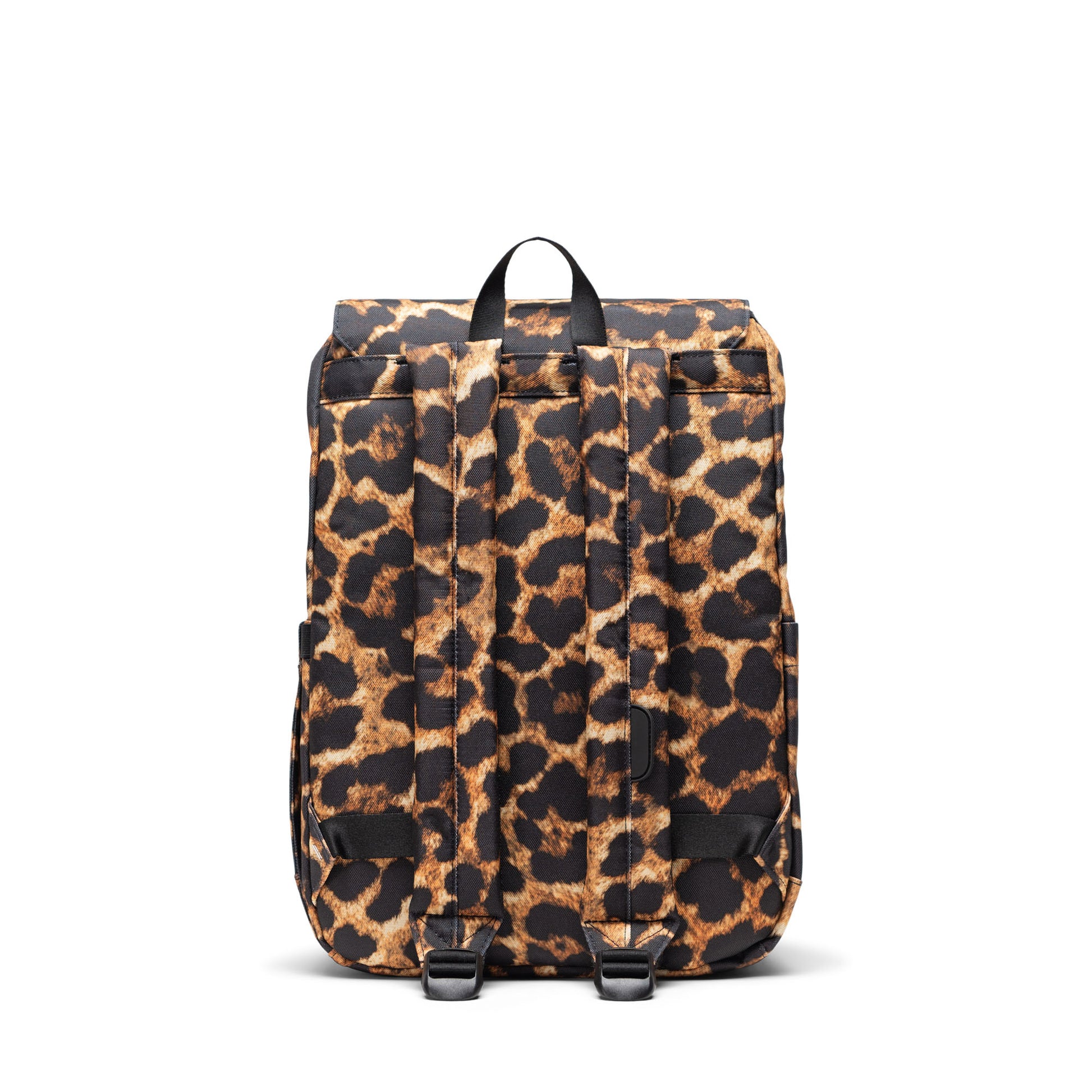 Açık Digi Leopard Herschel Retreat Küçük Boy Su İtici Kumaş Sırt Çantası, 14" Laptop Uyumlu, 17 L