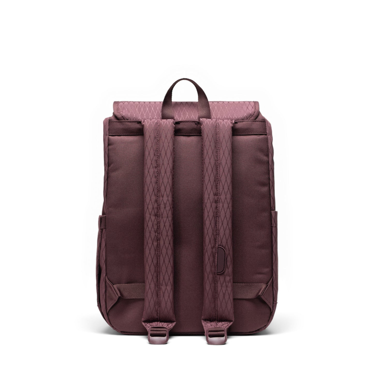 Elmas Dokulu Koyu Mor Herschel Retreat Küçük Boy Su İtici Kumaş Sırt Çantası, 14" Laptop Uyumlu, 17 L