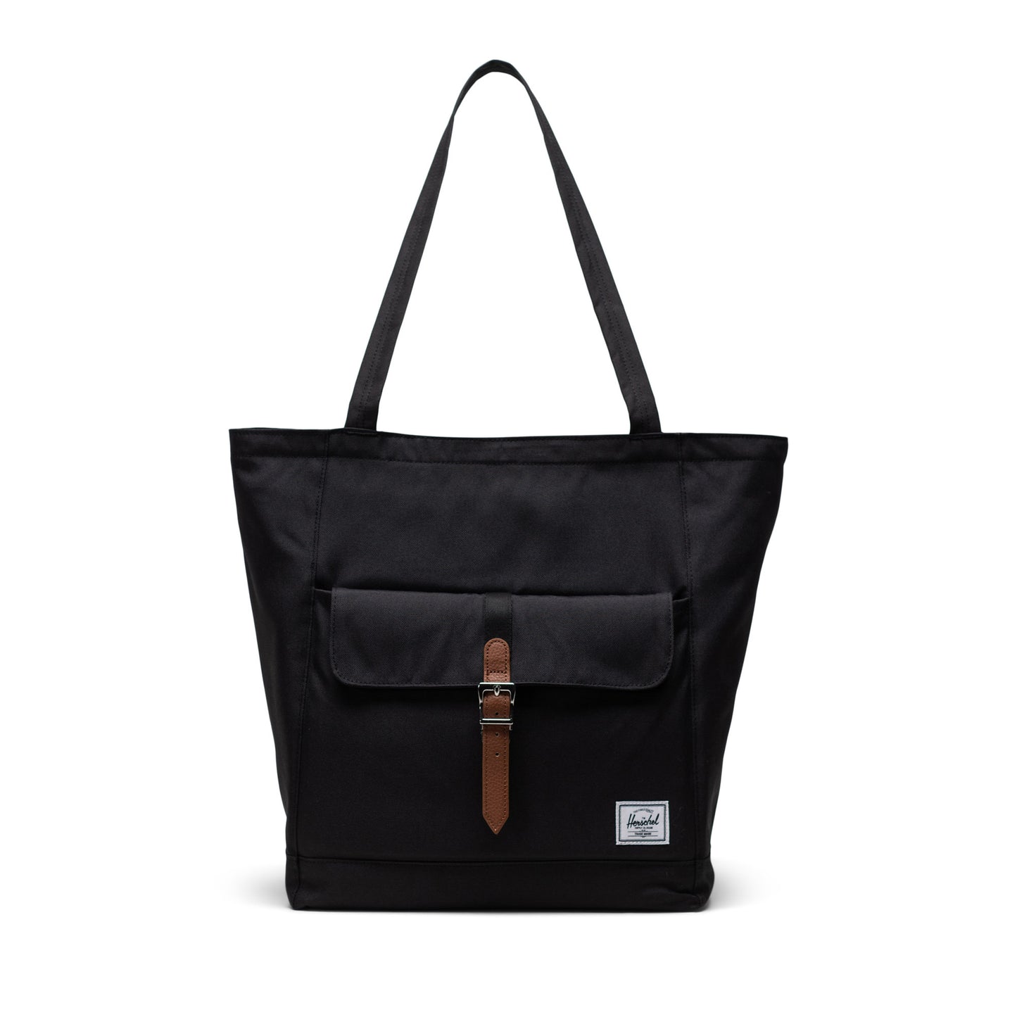 Siyah Herschel Retreat Tote Omuz Çantası Su İtici Kumaş Omuz Çantası, 20 L