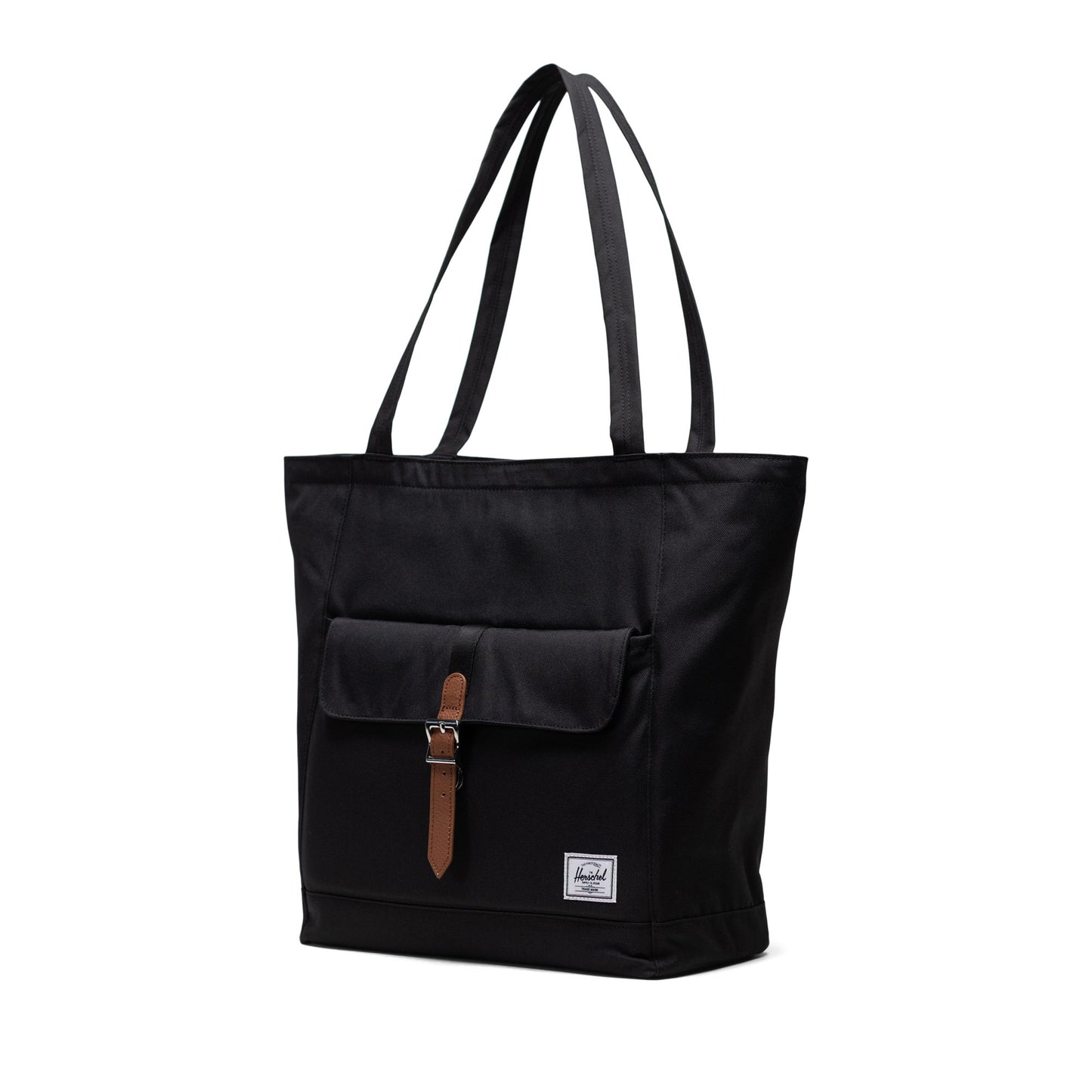 Siyah Herschel Retreat Tote Omuz Çantası Su İtici Kumaş Omuz Çantası, 20 L