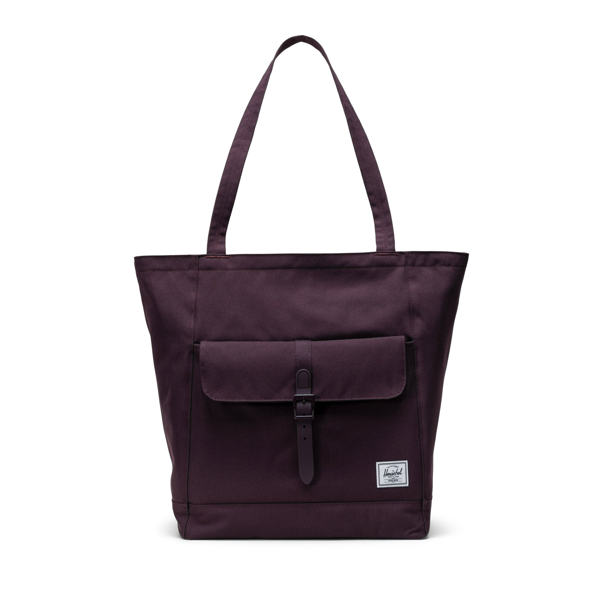Mürdüm Herschel Retreat Tote Omuz Çantası Su İtici Kumaş Omuz Çantası, 20 L