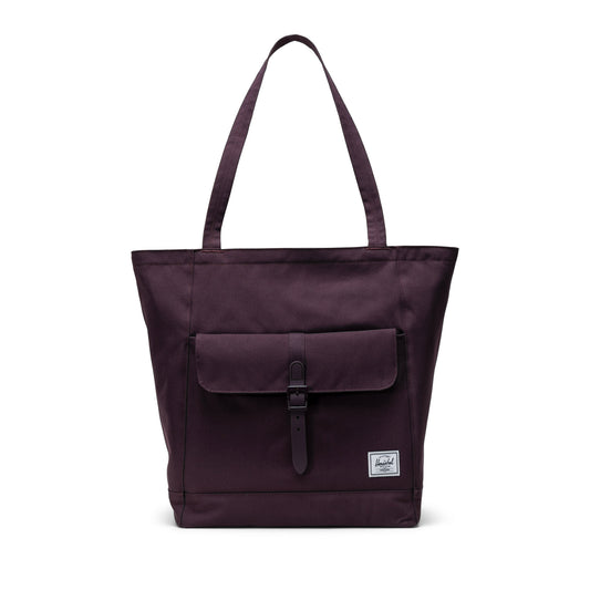 Mürdüm Herschel Retreat Tote Omuz Çantası Su İtici Kumaş Omuz Çantası, 20 L