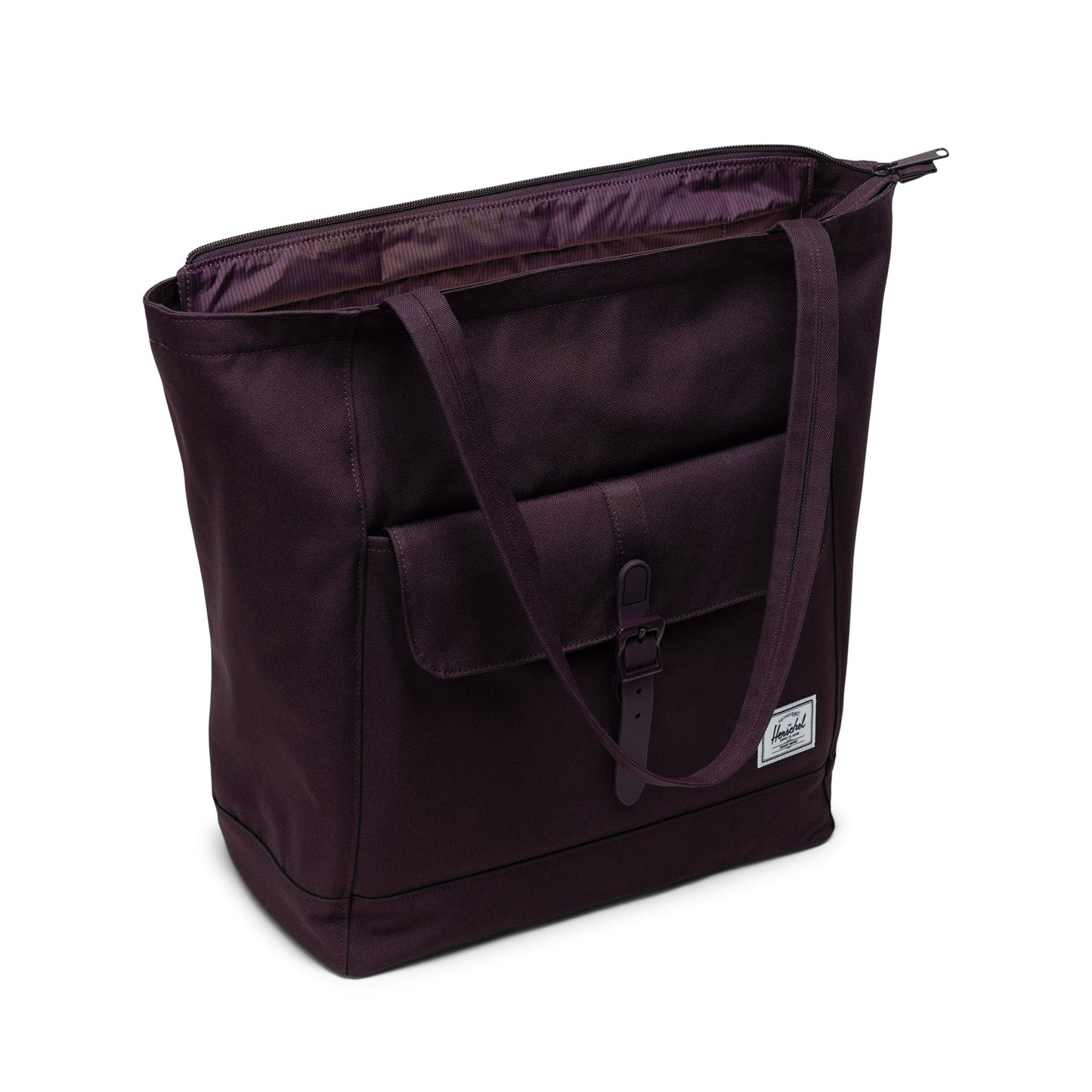 Mürdüm Herschel Retreat Tote Omuz Çantası Su İtici Kumaş Omuz Çantası, 20 L