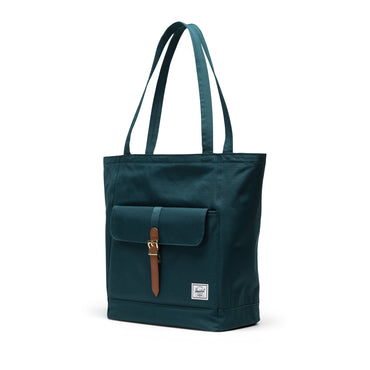 Petrol Mavisi Herschel Retreat Tote Omuz Çantası Su İtici Kumaş Omuz Çantası, 20 L