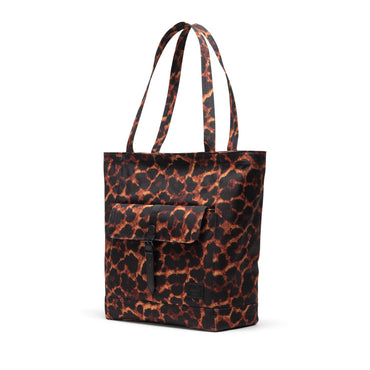 Dijital Leopar Herschel Retreat Tote Omuz Çantası Su İtici Kumaş Omuz Çantası, 20 L