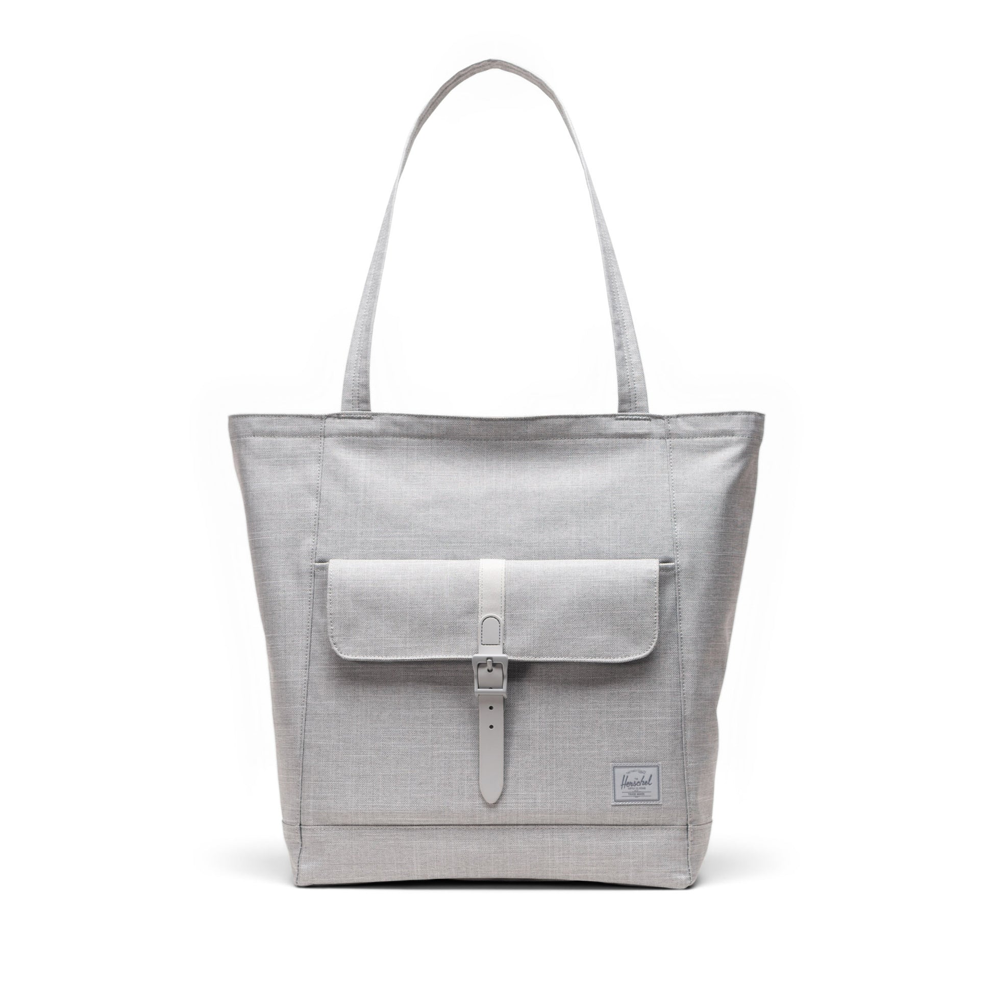 Kırçıllı Keten Gri Herschel Retreat Tote Omuz Çantası Su İtici Kumaş Omuz Çantası, 20 L