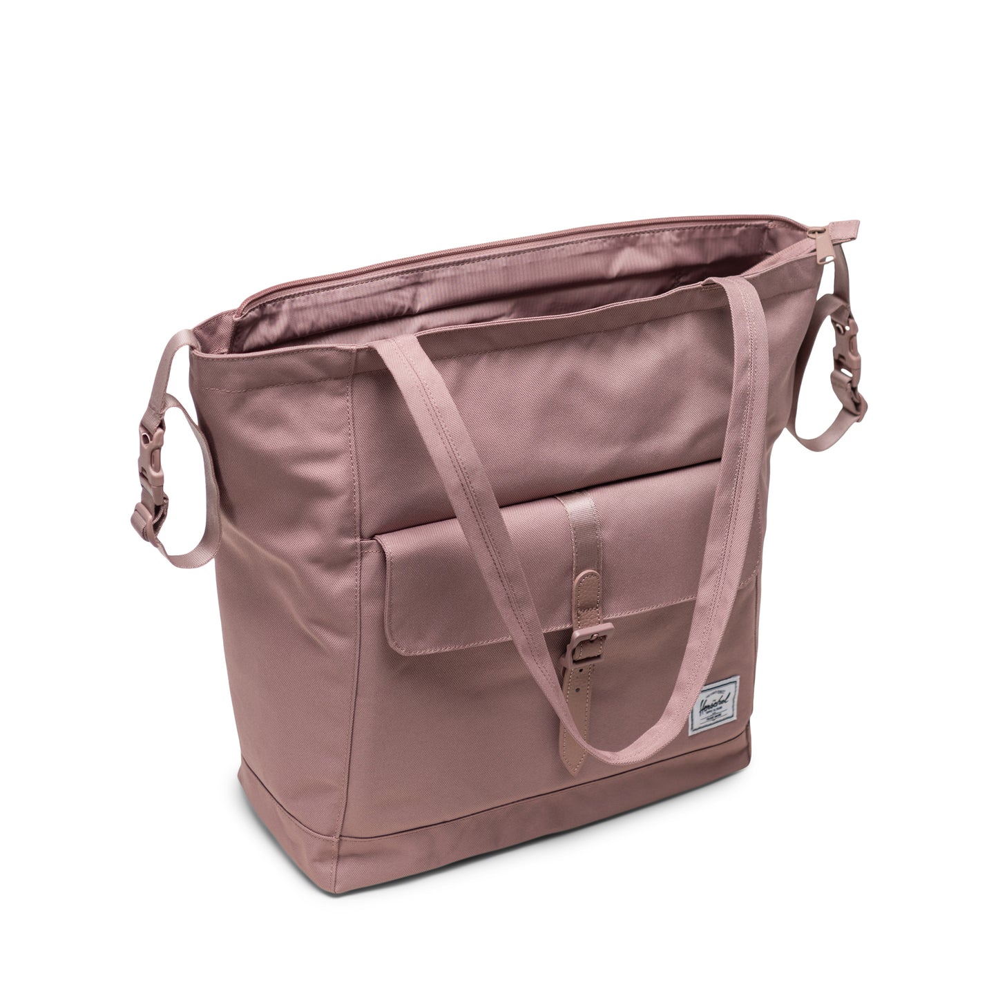 Gül Kurusu Herschel Retreat Tote Omuz Çantası Diaper Alt Açma Matlı Anne Bebek Omuz Çantası, 14" Laptop Uyumlu, 18.5L