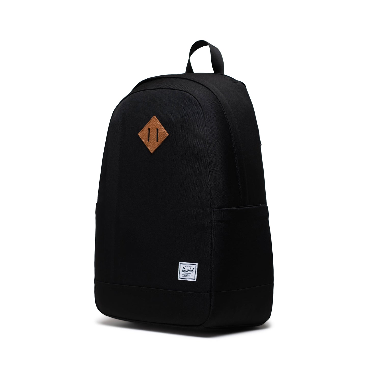 Siyah Herschel Seymour Su İtici Kumaş Sırt Çantası, 16" Laptop Uyumlu, 26 L